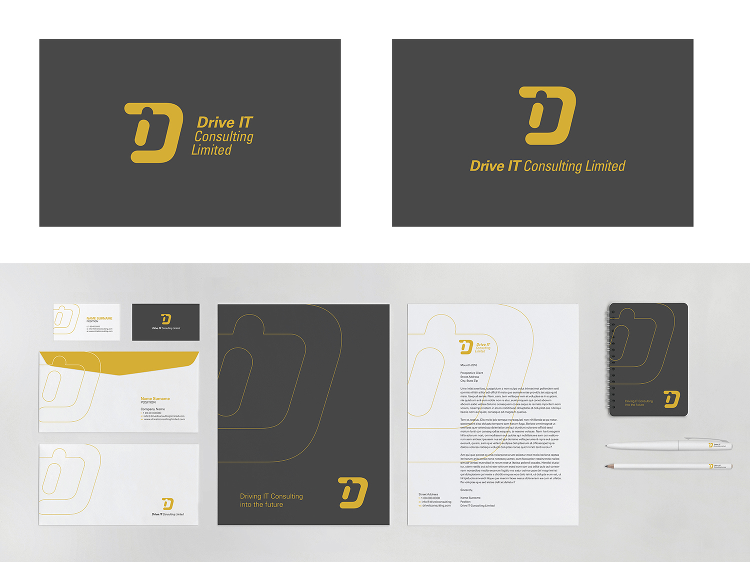 Logo Design by Pixelon Studio for Drive IT Consulting Limited | Design #10737753