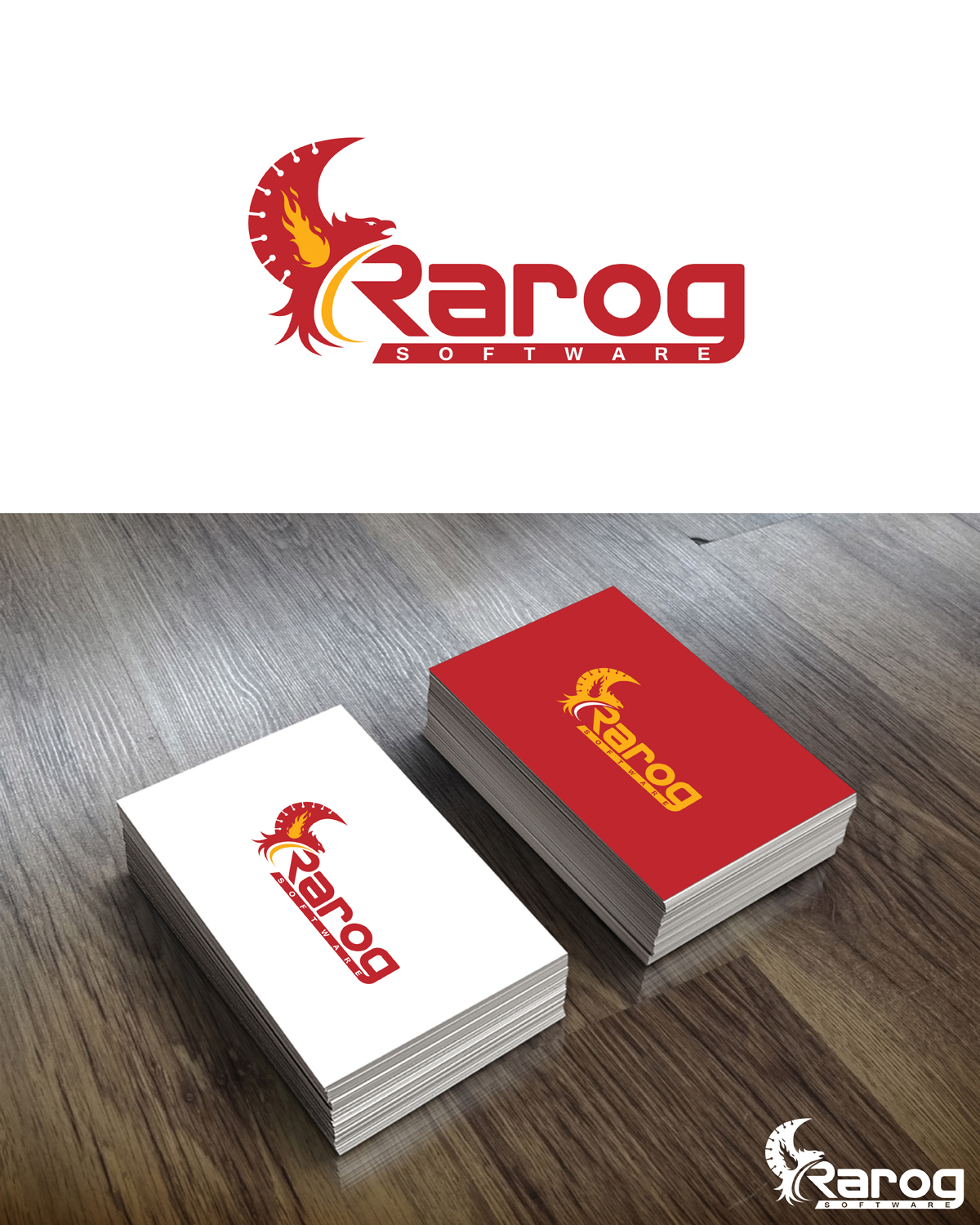 Logo Design by MoonFeather for RAROG SOFTWARE | Design #10730211