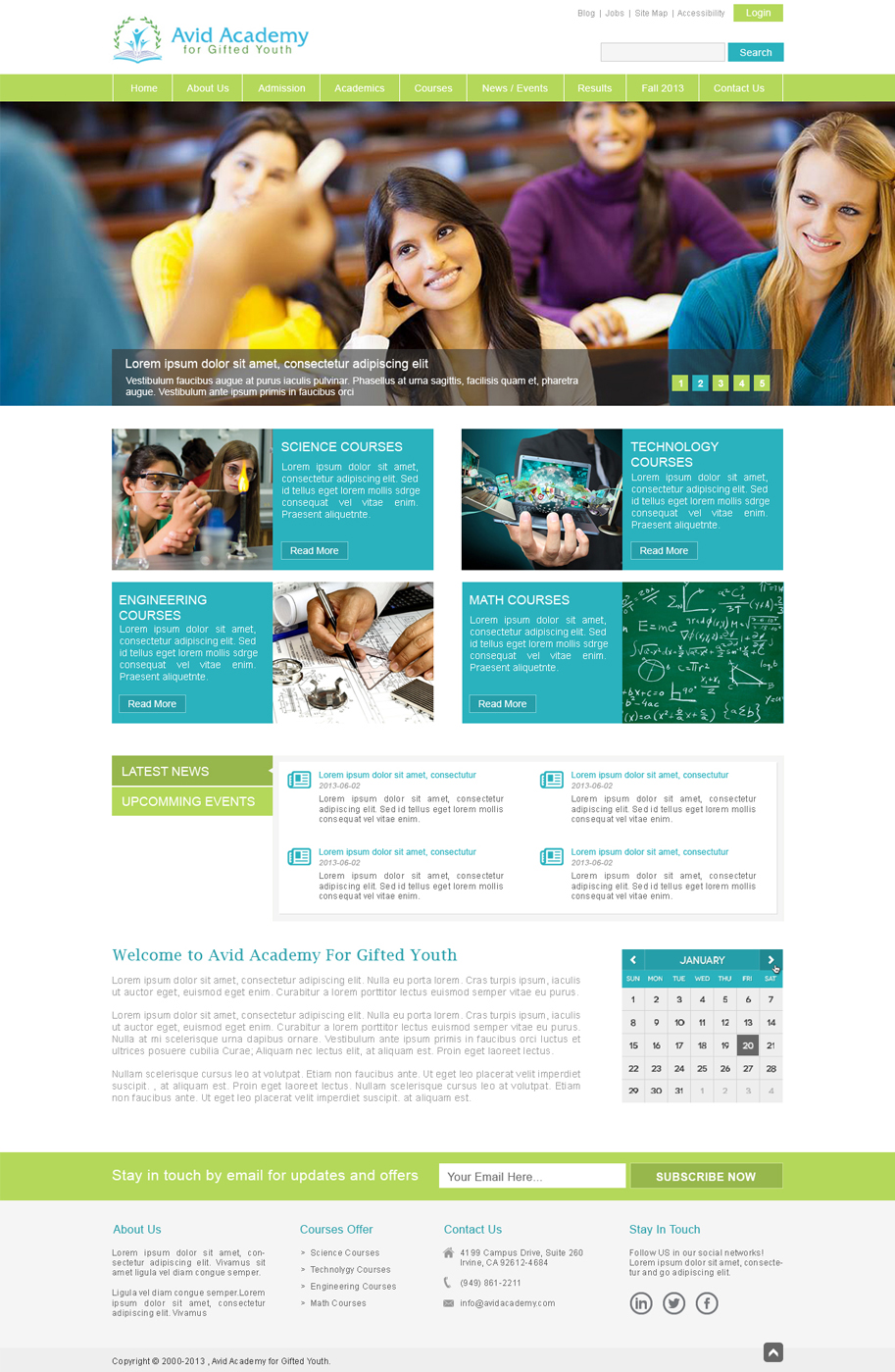 Web Design by Mind Capture Studio for Ardent Academy for Gifted Youth | Design #2245610