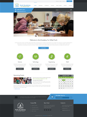 Web Design par Desire Design Solutions pour Ardent Academy for Gifted Youth | Design #2250613