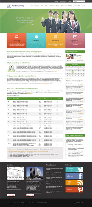 Web Design by UniqueDesignz for Ardent Academy for Gifted Youth | Design: #2265966