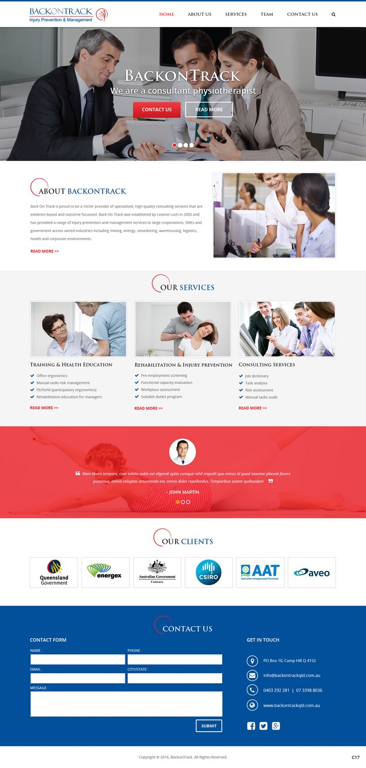 Web Design by pb for this project | Design #10674073