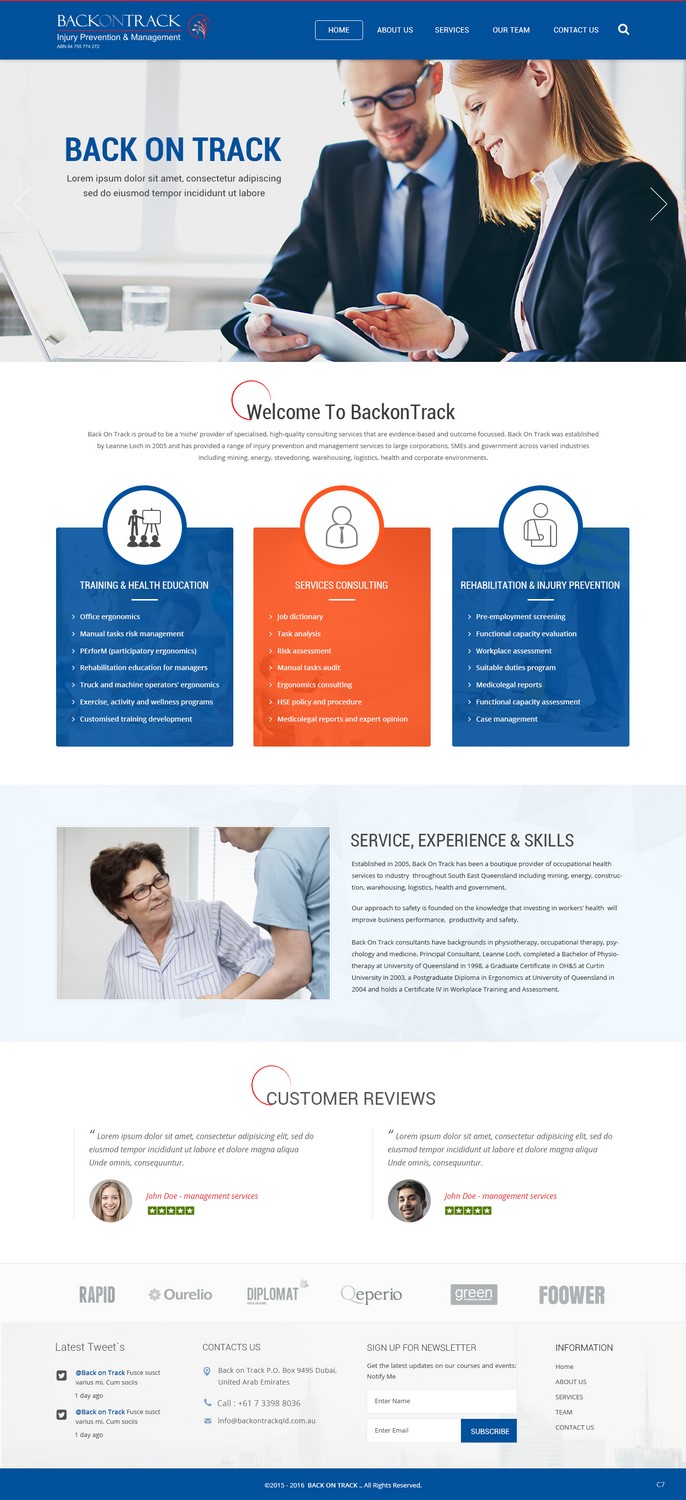 Web Design by pb for this project | Design #10674696