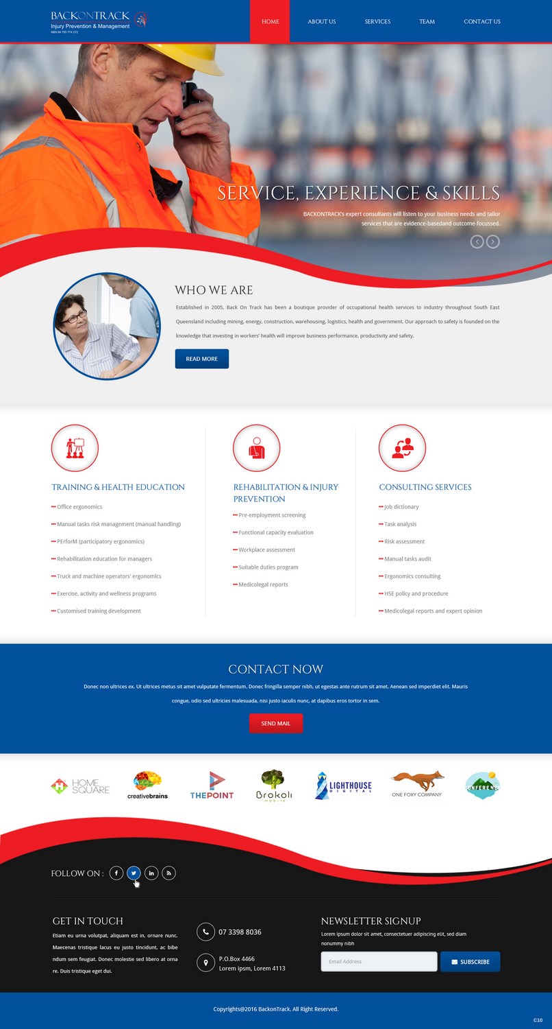 Web Design by pb for this project | Design #10680538