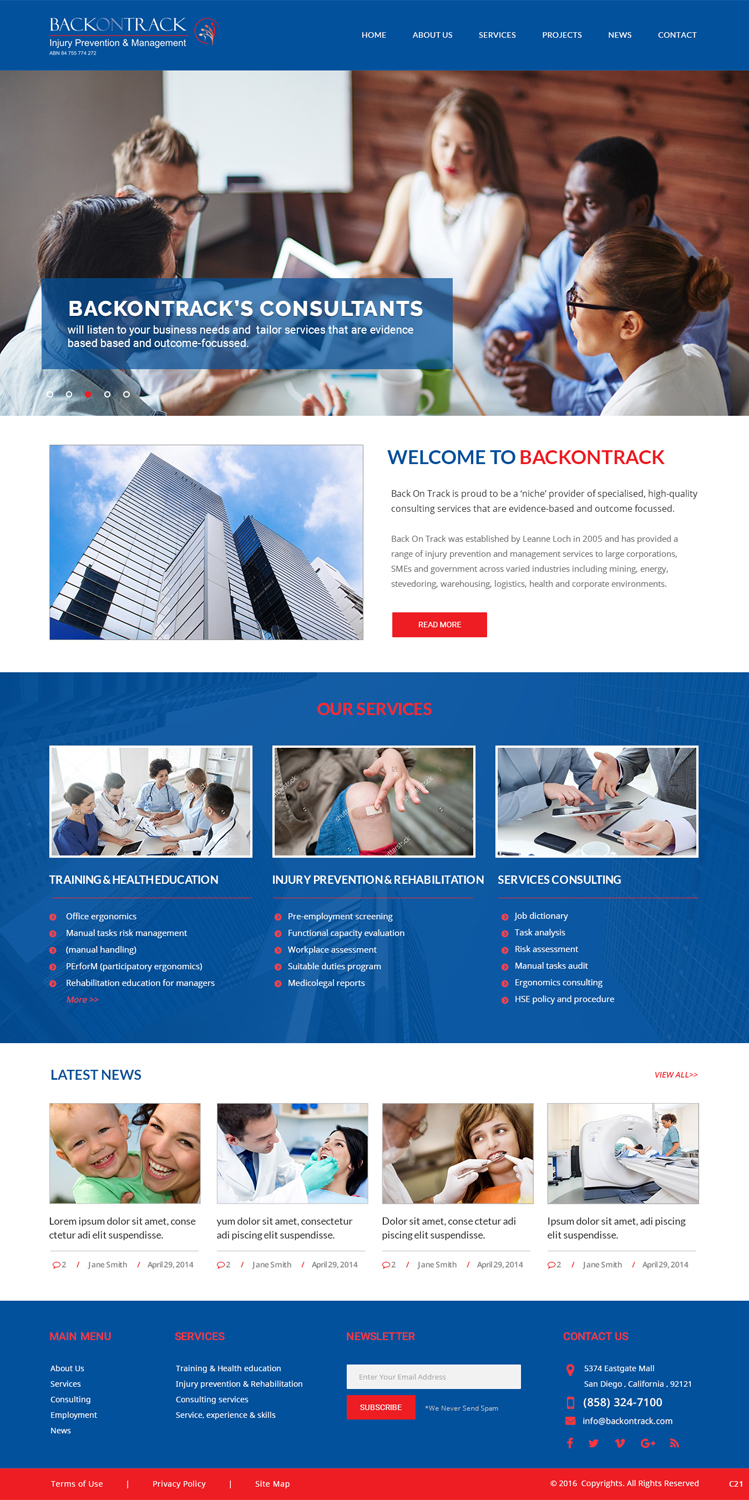 Web Design by pb for this project | Design #10680540
