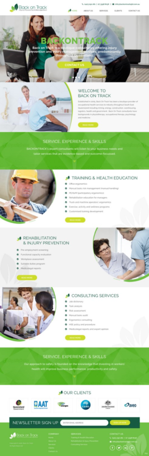 Web Design by pb for this project | Design: #10698467
