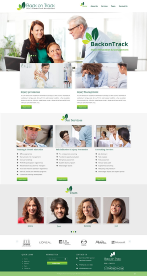 Web Design by pb for this project | Design: #10698470