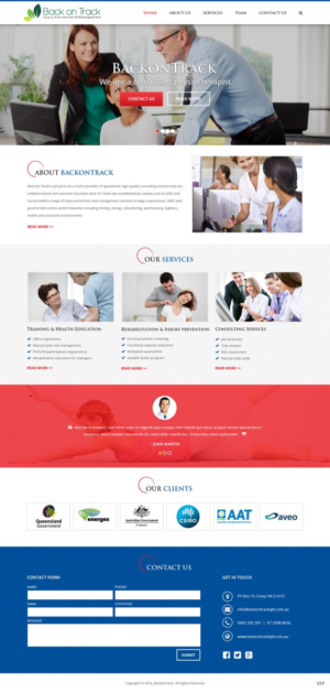 Web Design by pb for this project | Design: #10698475
