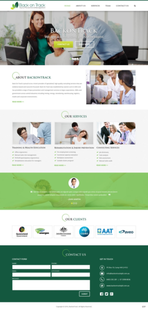 Web Design by pb for this project | Design: #10698479