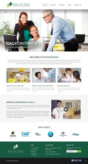 Web Design by pb for this project | Design: #10698480