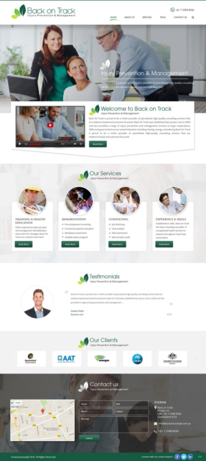 Web Design by pb for this project | Design: #10698483
