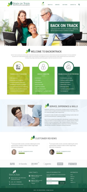 Web Design by pb for this project | Design: #10698486