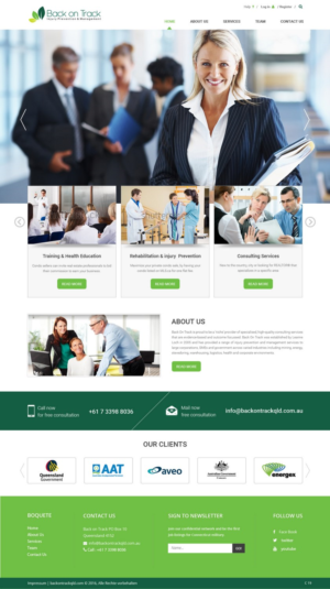 Web Design by pb for this project | Design: #10698487