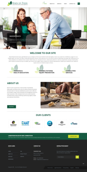 Web Design by pb for this project | Design: #10698492
