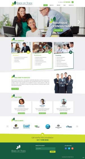 Web Design by pb for this project | Design: #10700728