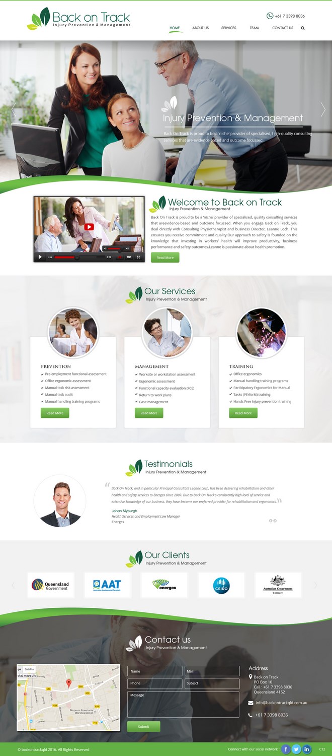 Web Design by pb for this project | Design #10780971