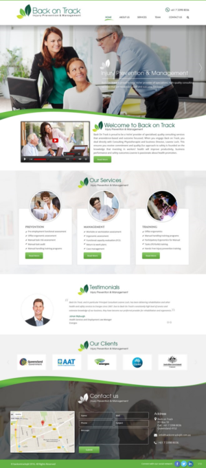 Web Design by pb for this project | Design: #10780971