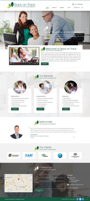 Web Design by pb for this project | Design: #10780975