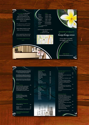 Broschüren-Design von Delon für Artistry of Beauty | Design: #2243481