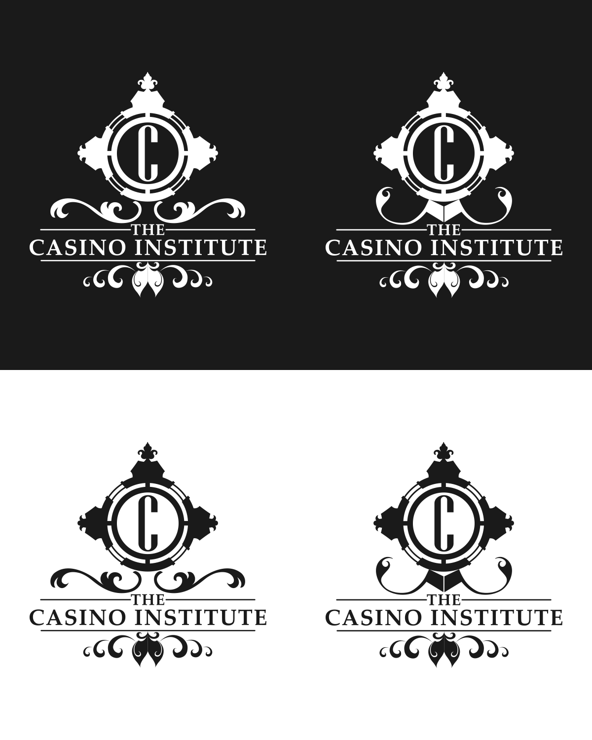 Logo Design by RiatsaLa_PiLAY for The Casino Institute | Design #10724893