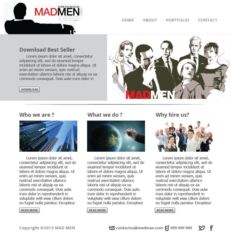 Web Design by hery_krist for this project | Design #2261445