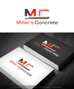 Logo Design by Daniel Caso Design for Miller's Concrete Ltd. | Design: #10676833