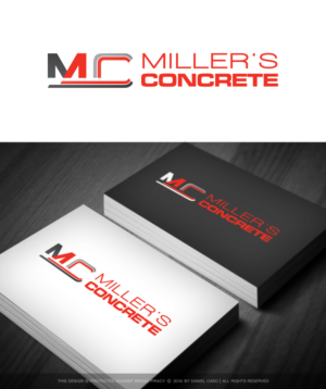 Logo Design by Daniel Caso Design for Miller's Concrete Ltd. | Design: #10682916