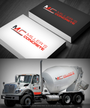 Logo Design by Daniel Caso Design for Miller's Concrete Ltd. | Design: #10683165