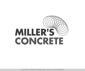 Logo Design by isabel paoli for Miller's Concrete Ltd. | Design: #10683444