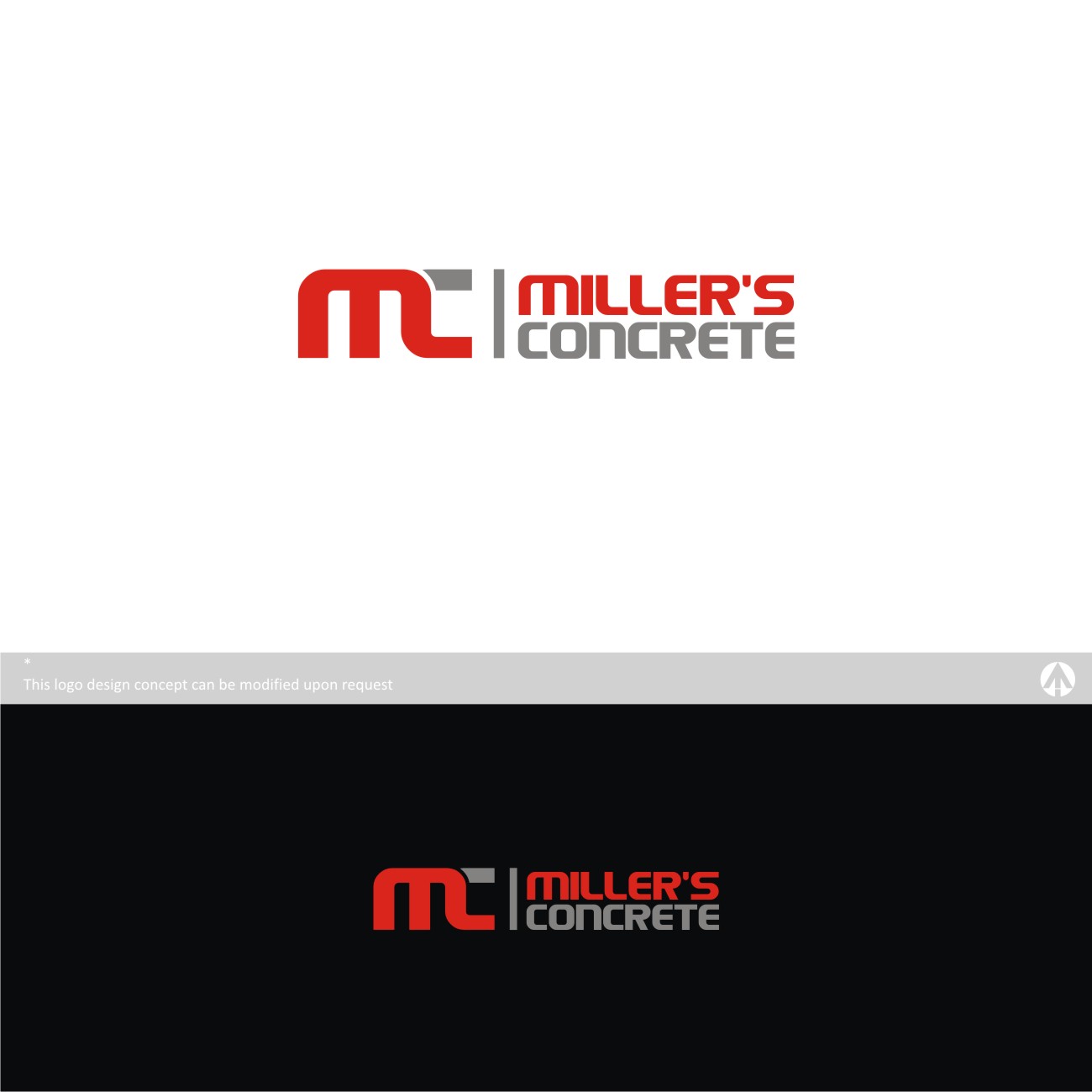 Logo Design by MBARO for Miller's Concrete Ltd. | Design #10679869