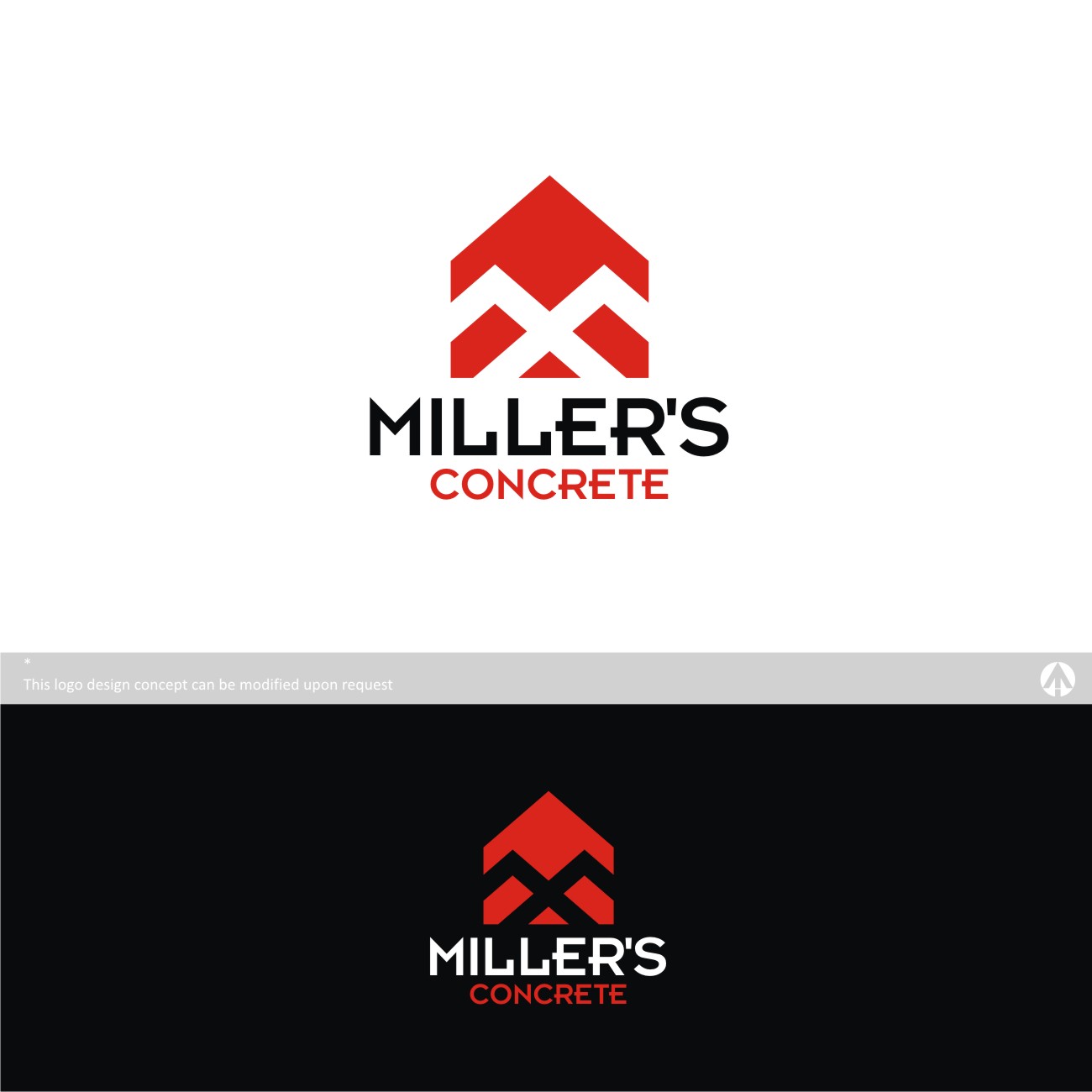 Diseño de Logo por MBARO para Miller's Concrete Ltd. | Diseño #10679870