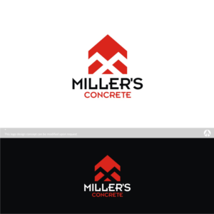 Logo-Design von MBARO für Miller's Concrete Ltd. | Design #10679870