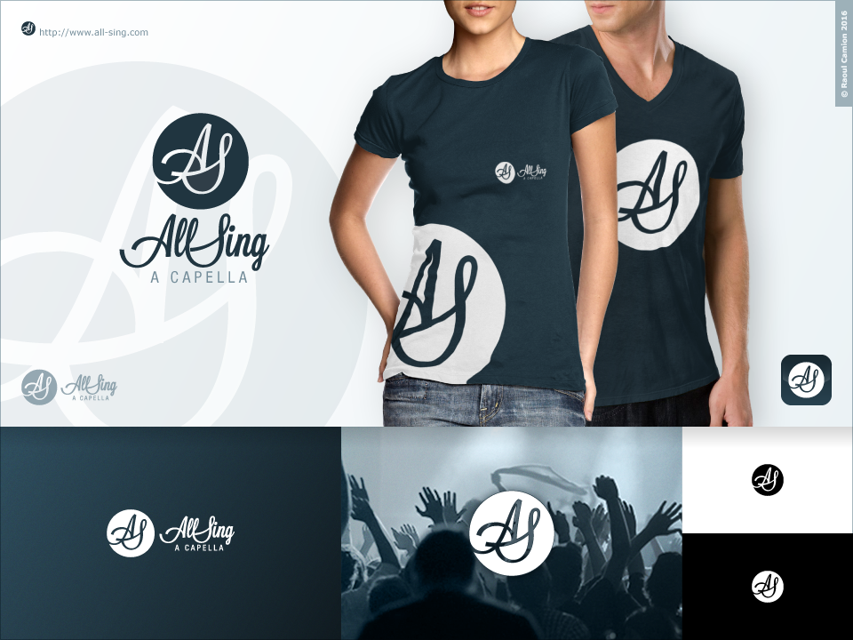 Diseño de Logo por Raoul Camion para All Sing A Capella | Diseño #10701188