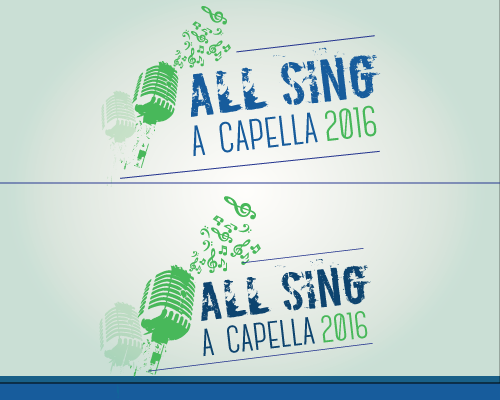 Logo Design by schk for All Sing A Capella | Design #10695581