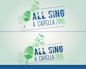 Diseño de Logo por schk para All Sing A Capella | Diseño: #10695581