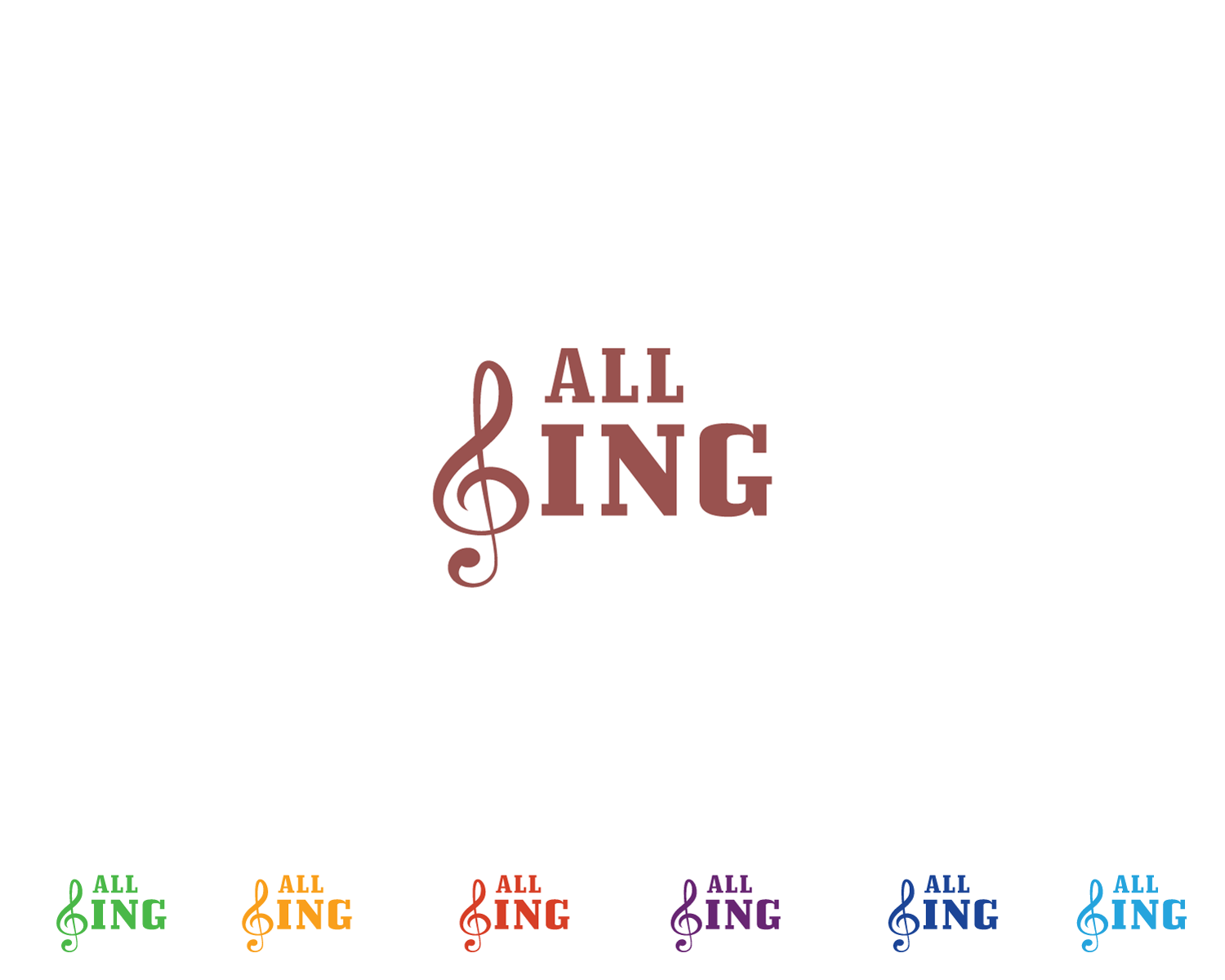 Logo Design by anonrotide for All Sing A Capella | Design #10682387