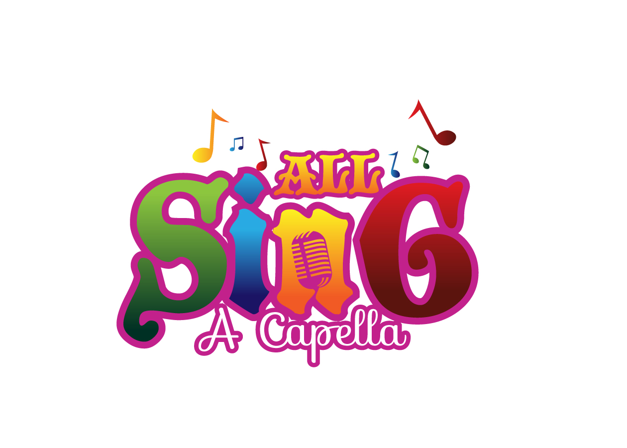 Logo Design by creative.bugs for All Sing A Capella | Design #10681309