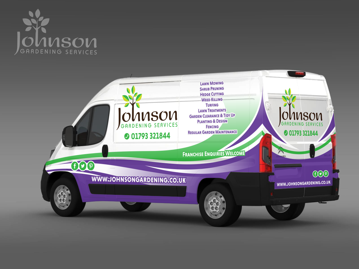 Diseño de Señalética por Anung Shudax para Johnson Gardening Services | Diseño #10700900