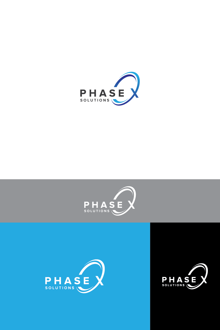 Logo Design by Markelof for Phase X Solutions | Design #10768941