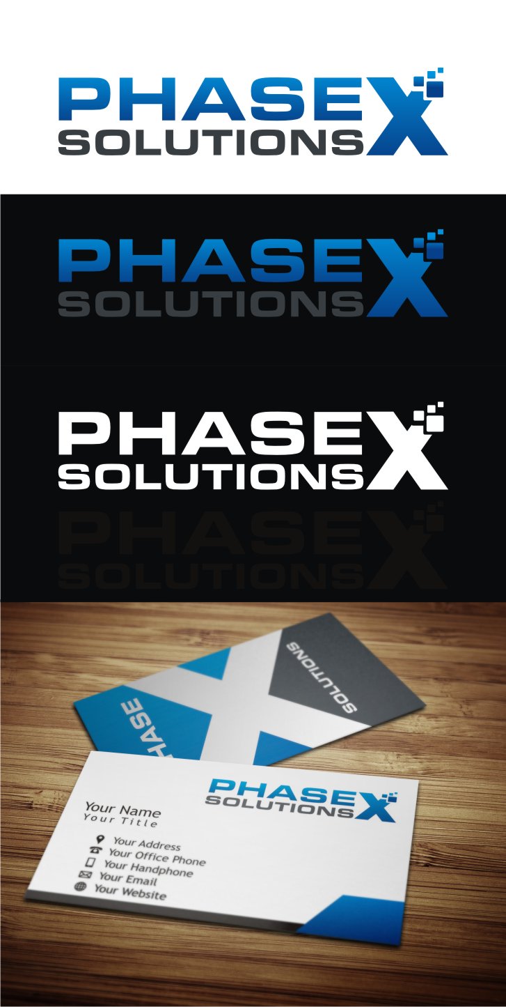 Logo-Design von R.A.D™  für Phase X Solutions | Design #10697893