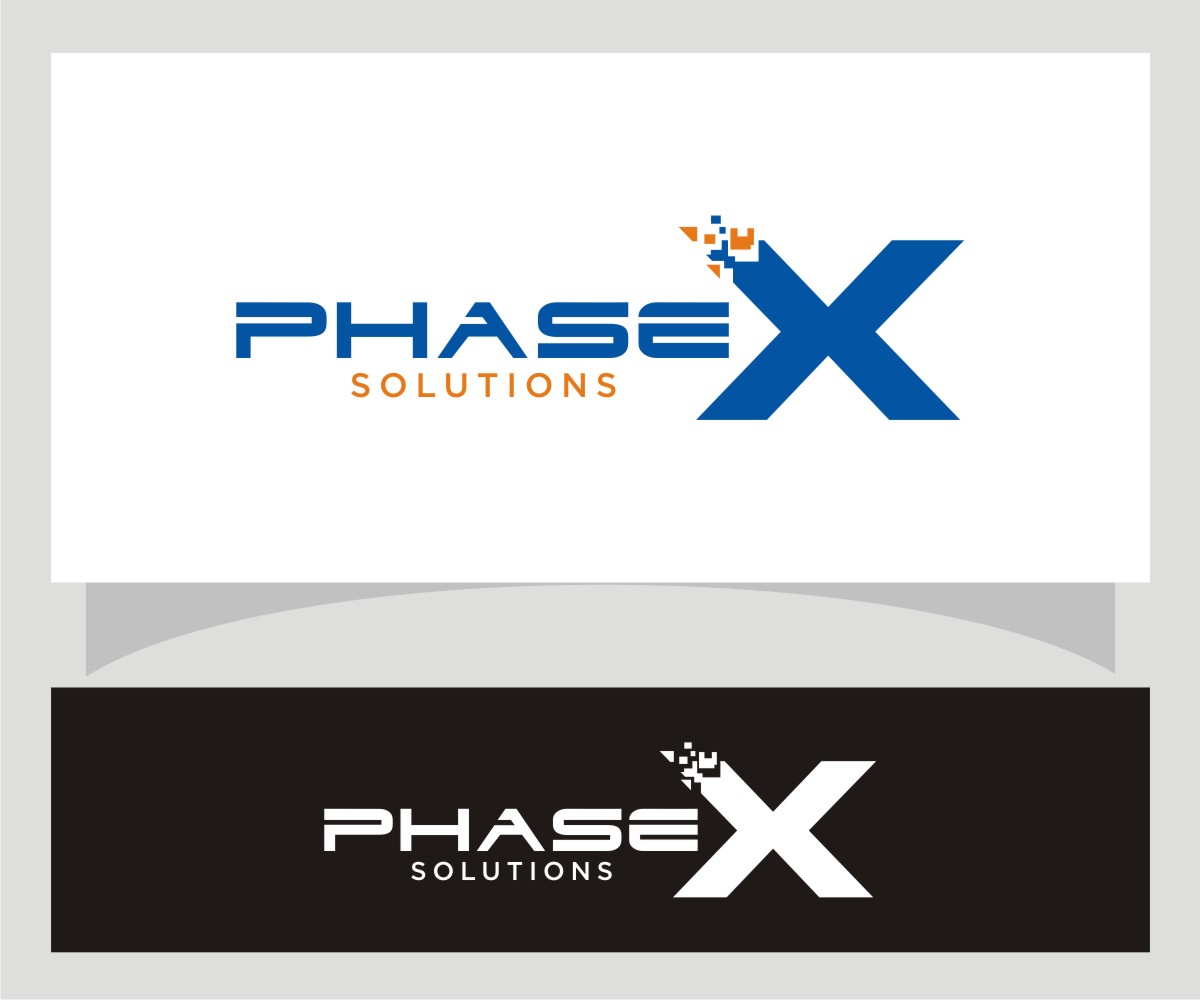 Logo Design by PixelPointDC for Phase X Solutions | Design #10770887