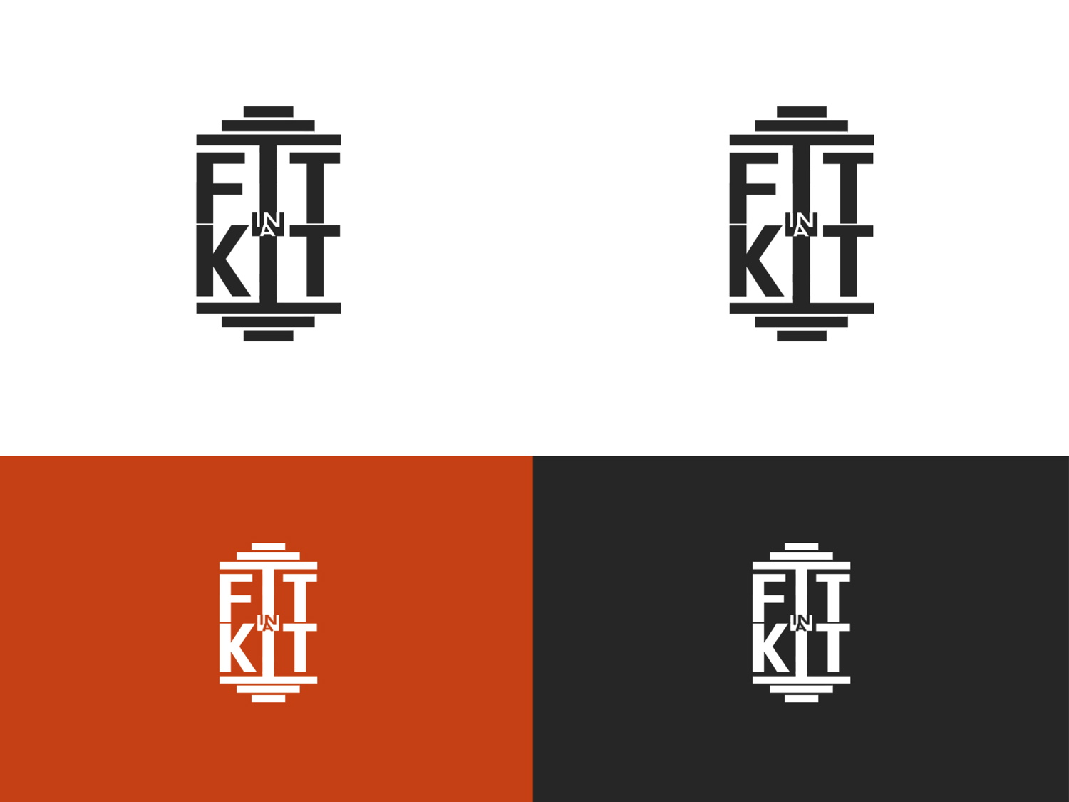 Diseño de Logo por pb para Fit in a Kit | Diseño #10809567