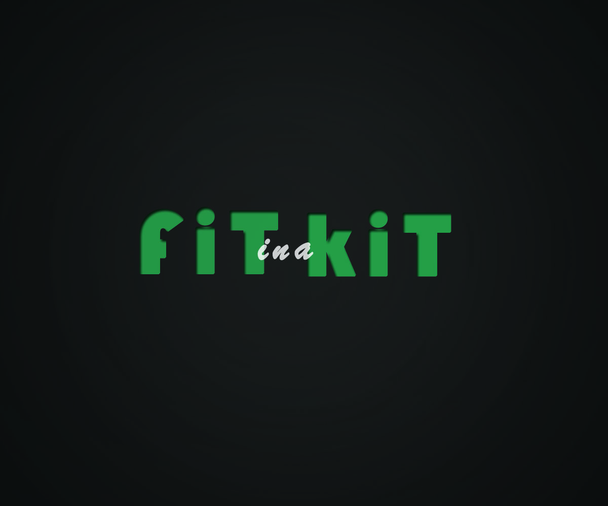Diseño de Logo por Paola R para Fit in a Kit | Diseño #10677241