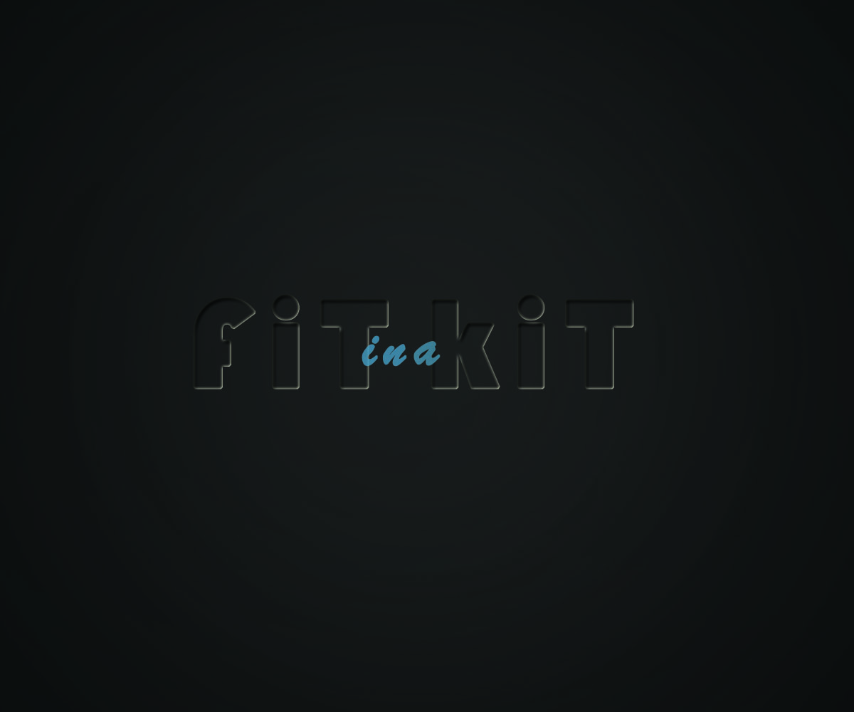 Diseño de Logo por Paola R para Fit in a Kit | Diseño #10677243