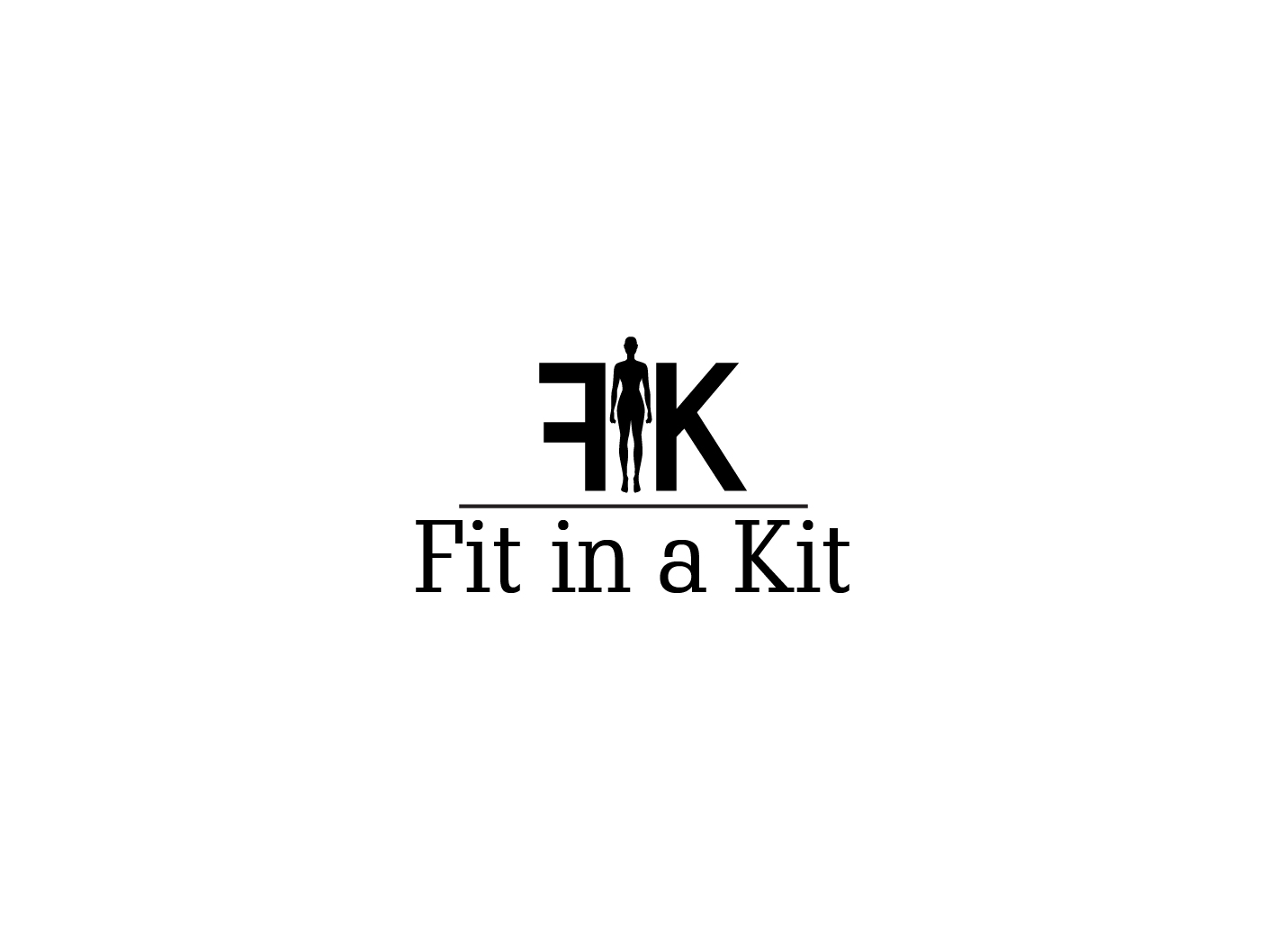 Diseño de Logo por emaxlk para Fit in a Kit | Diseño #10680432