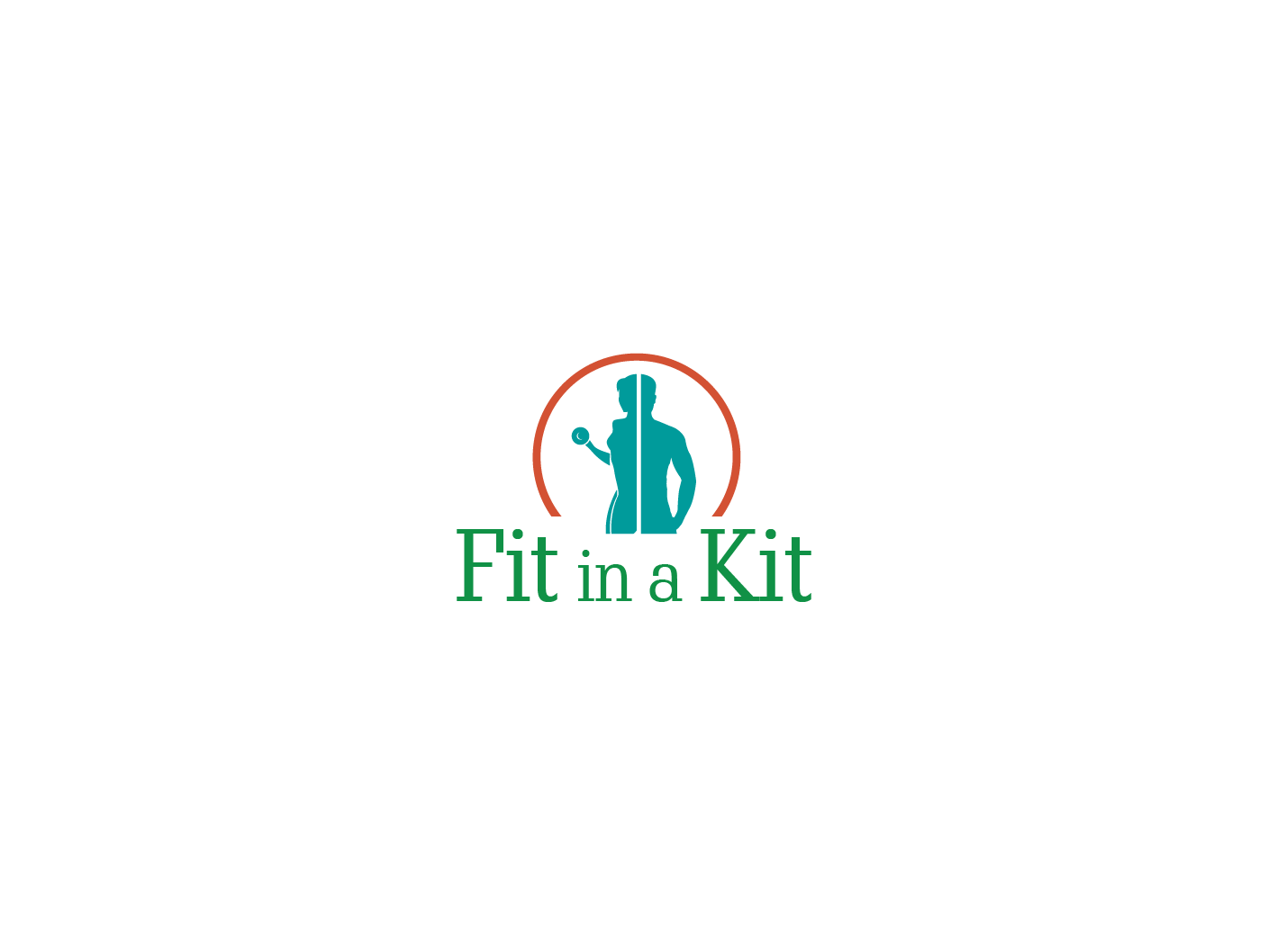 Diseño de Logo por emaxlk para Fit in a Kit | Diseño #10717627