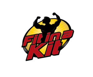 Fit in a Kit | Logo Design by blue eye
