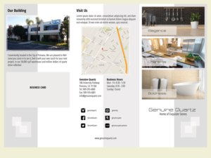 Flyer Design by LeonFX for Genuine Quartz | Design: #10695503