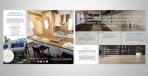 Genuine Quartz 2016 tri fold flyer | Design de Flyer par Victor_pro