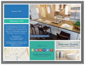 Flyer Design by vidisha for Genuine Quartz | Design: #10709146